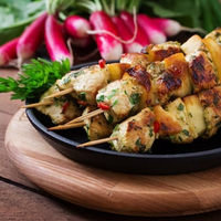 Paneer Tikka Shashlik
